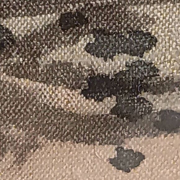 Vintage Chinese Asian Paintings on Silk Woman in Landscape Gold Frame Set of Two - Picture 12 of 16